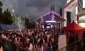 居然之家安徽分公司六安店8月搞事，首屆萬人電音狂歡節(jié)圓滿舉行！