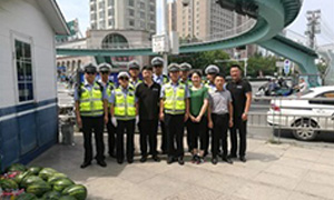 居然所見，皆有溫度&mdash;&mdash;安徽分公司淮南店慰問一線交警 